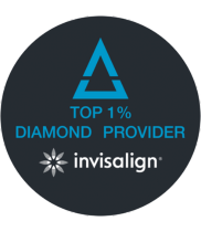 Diamond 1% Invisalign Provider Icon